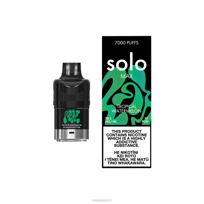 Vape New Zealand Tropical Watermelon - Solo MAX Pod 40D882