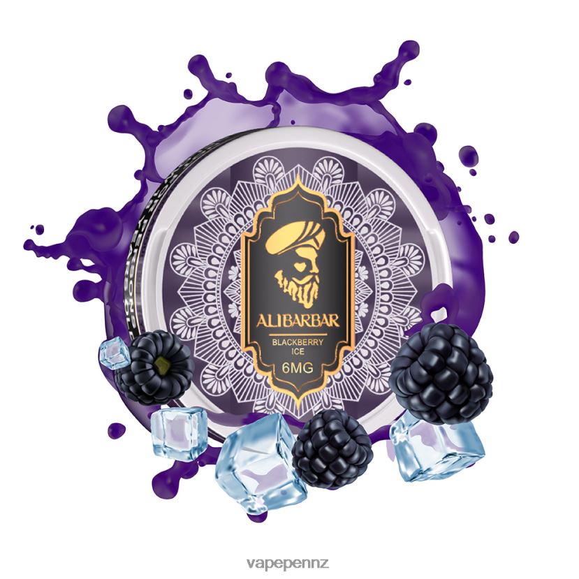 Alibarbar Nicotine Pouches Blueberry Ice 26JB6N95 Vape New Zealand