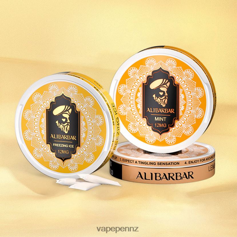 Alibarbar Nicotine Pouches Cherry Ice 26JB6N81 Vape NZ