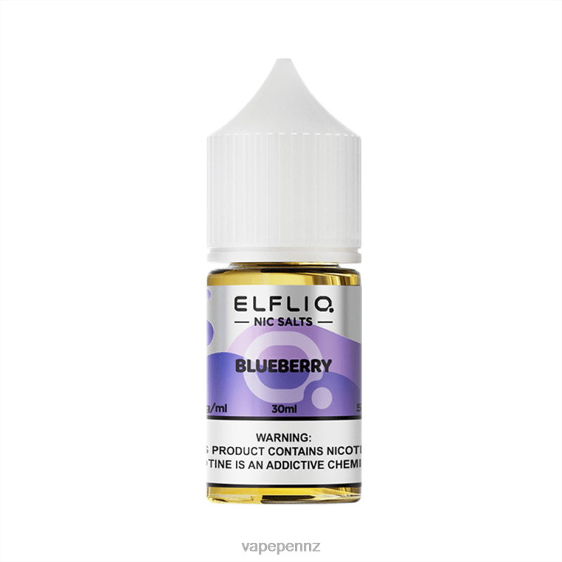 ELFBAR ELFLIQ nic salt 30ml BLUEBERRY 4ZBZ611