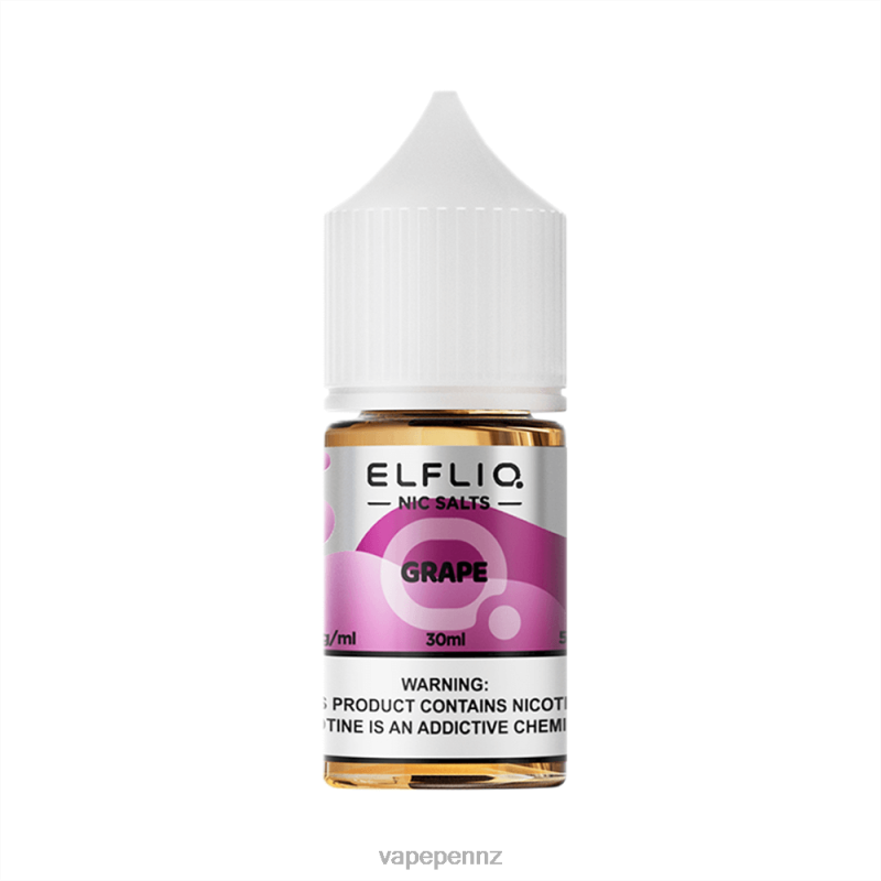 ELFBAR ELFLIQ nic salt 30ml GRAPE 4ZBZ619