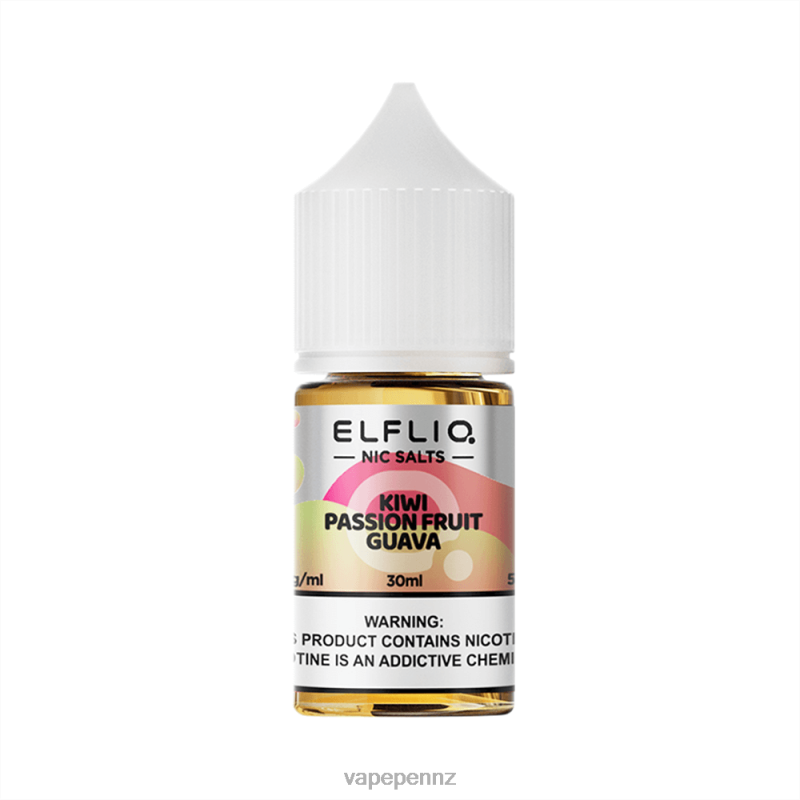 ELFBAR ELFLIQ nic salt 30ml KIWI PASSION FRUIT GUAVA 4ZBZ620