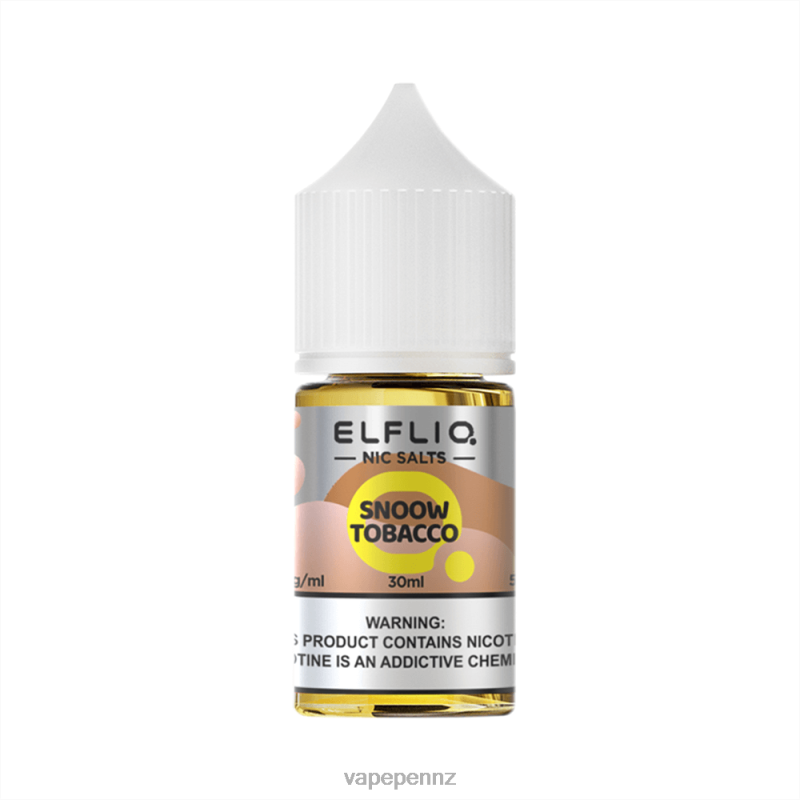 ELFBAR ELFLIQ nic salt 30ml SNOOW TOBACCO 4ZBZ627