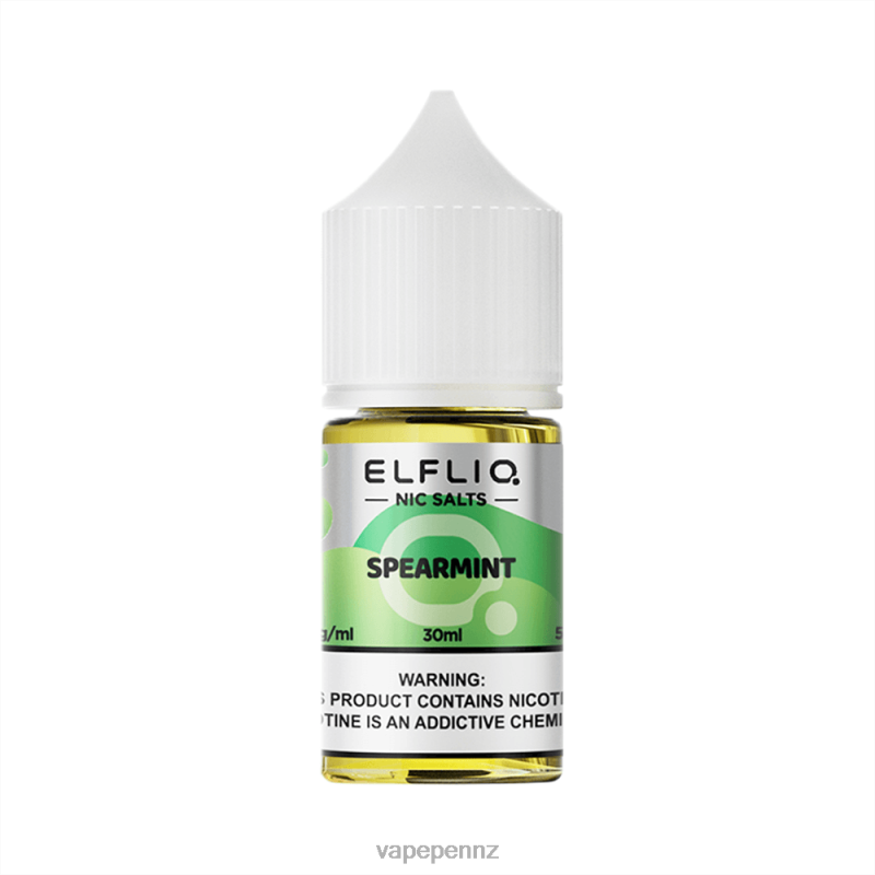ELFBAR ELFLIQ nic salt 30ml SPEARMINT 4ZBZ629