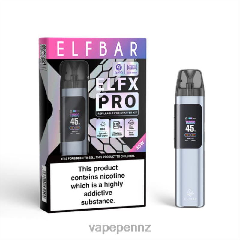 ELFBAR ELFX Pro Open Pod Device Black 4ZBZ65