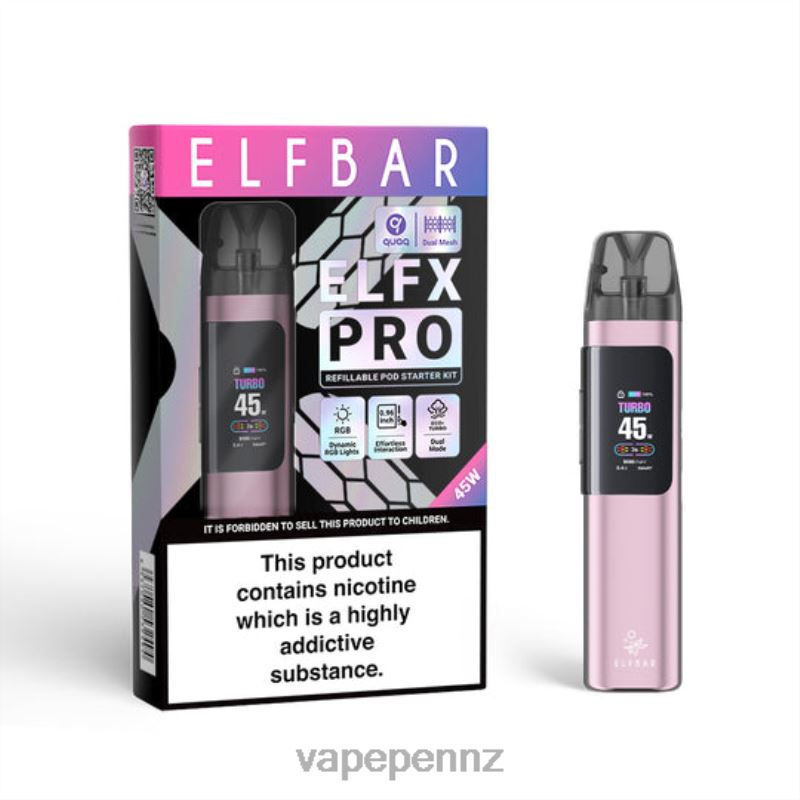 ELFBAR ELFX Pro Open Pod Device Pink 4ZBZ64