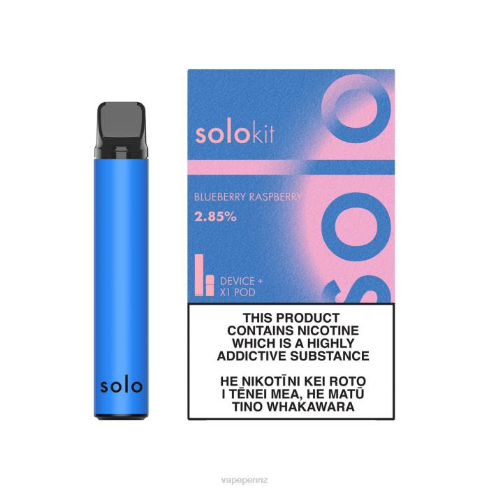 Vape NZ Blueberry Raspberry - Solo Pod Kit 40D843