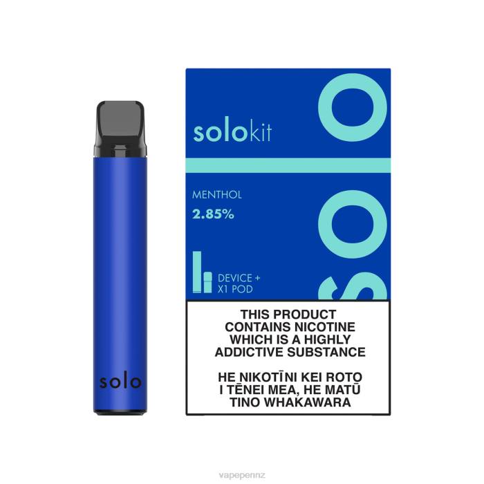 Vape NZ Menthol - Solo Pod Kit 40D847