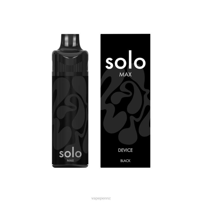 Vape New Zealand Black - Solo MAX Pod Device 40D872