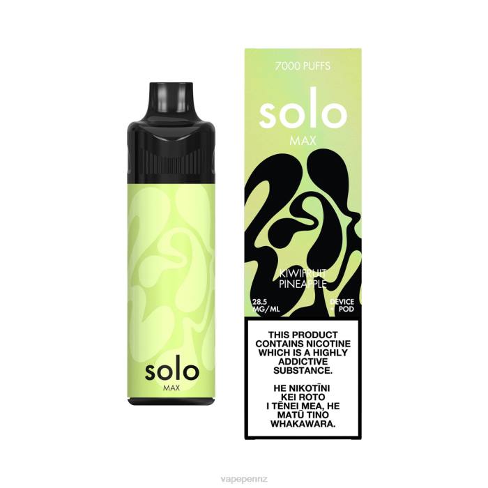 Vape New Zealand Kiwifruit Pineapple - Solo MAX Pod Kit 40D868