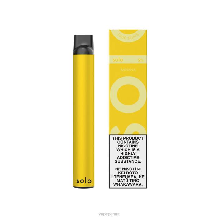 Vape NZ Banana - Solo Disposable Vape 40D811