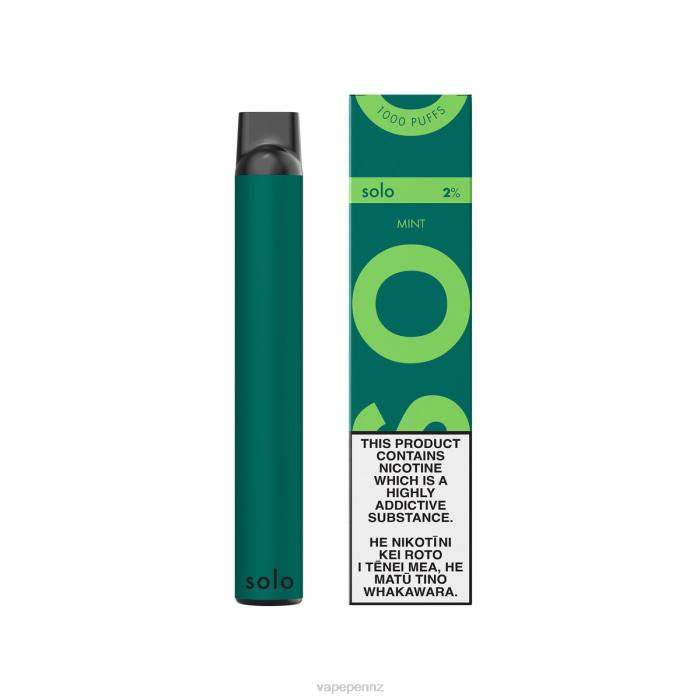 Vape NZ Mint - Solo Disposable Vape 40D81