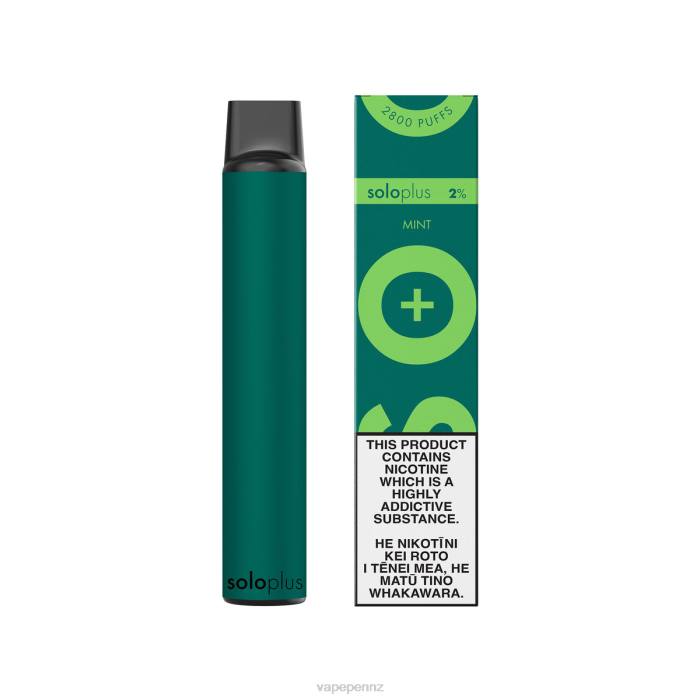 Vape NZ Mint - Solo Plus Disposable Vape 40D833