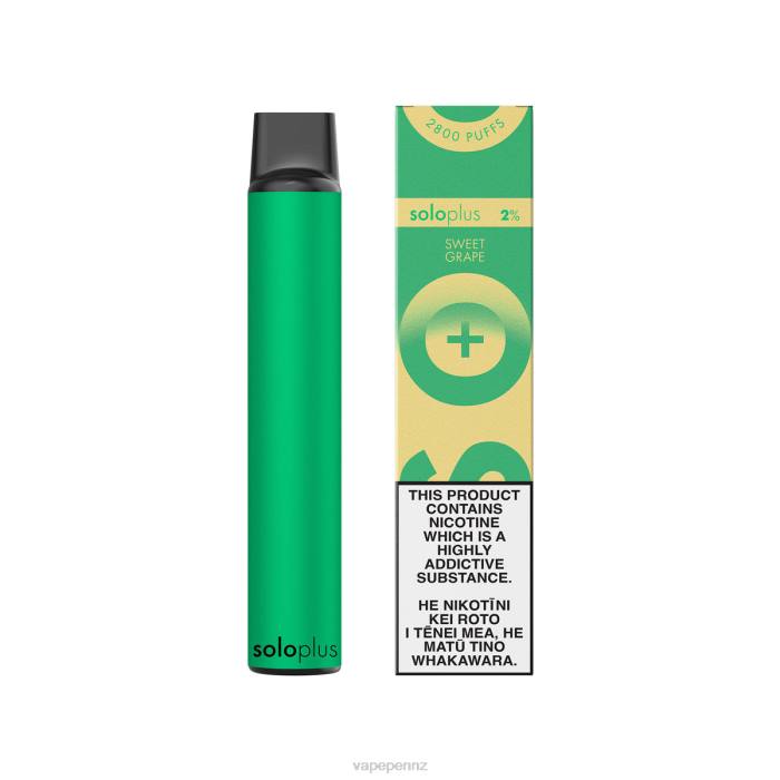 Vape New Zealand Sweet Grape - Solo Plus Disposable Vape Paradise Collection 40D840