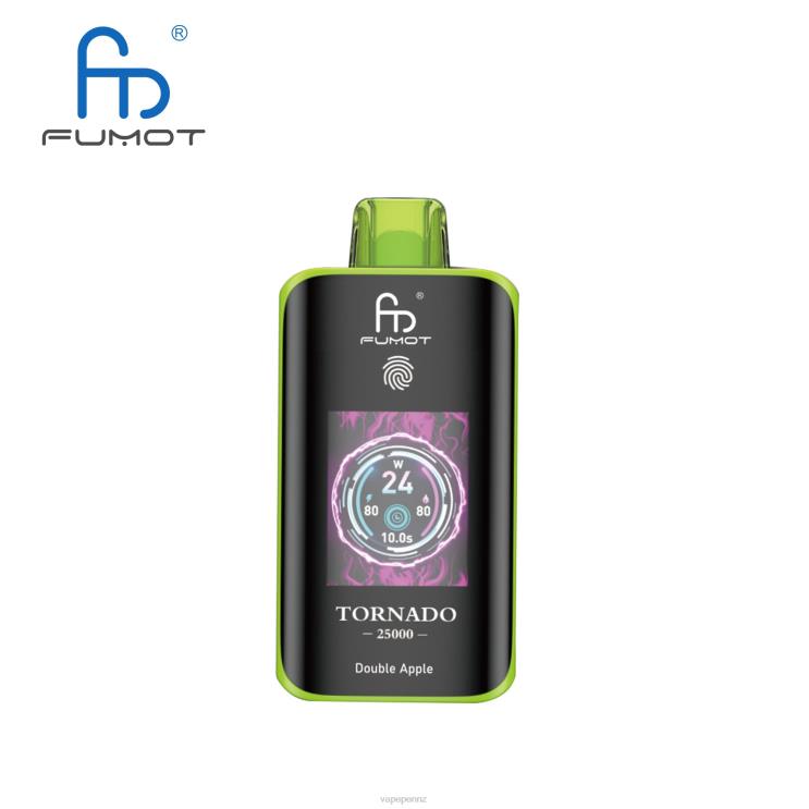 Fumot Tornado 25000 Disposable Vape Double Apple | R2JBB5 Vape Liquid