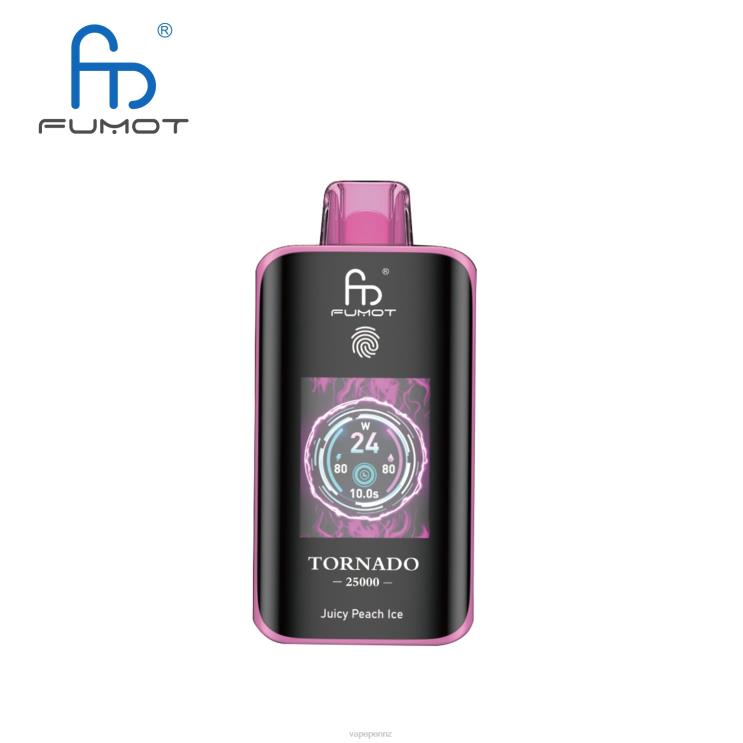 Fumot Tornado 25000 Disposable Vape Juicy Peach Ice | R2JBB7 Vape Liquid