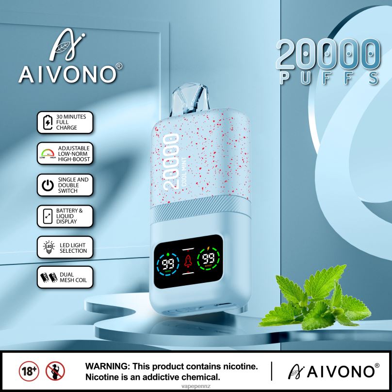 Aivono AIM magic 20000 Cool Mint - 2B88Z84 Vape New Zealand