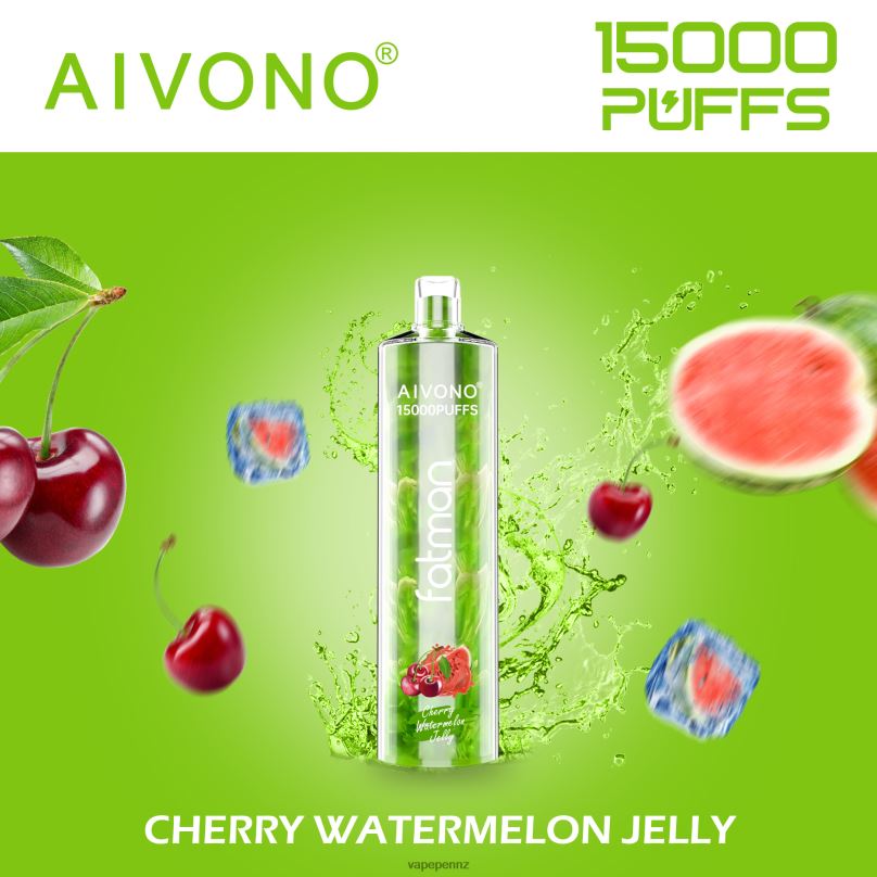 Aivono FATMAN 15000 Cheery Watermelon Jelly - 2B88Z20 Vape New Zealand
