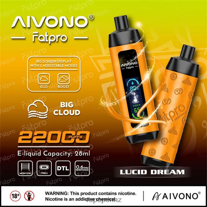 Aivono Fatpro 22000 Lucid Dream - 2B88Z7 Vape NZ