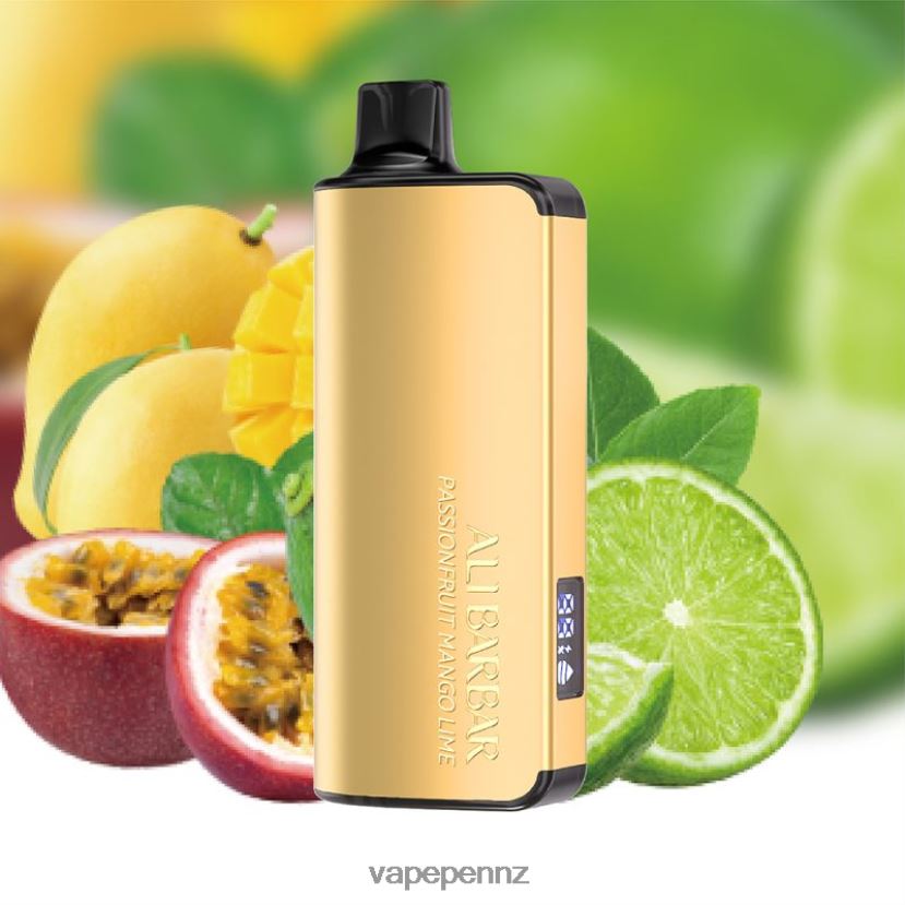 Alibarbar Ingot 20000 Disposable Vape Passionfruit Mango Lime 26JB6N39 Vape Kits NZ