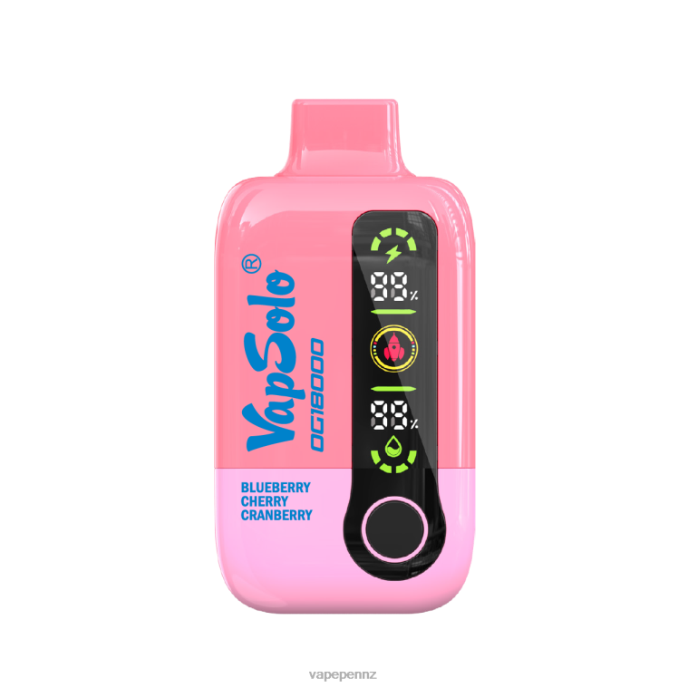 VapSolo DG18000 - Vape NZ FX0661 Blueberry Cherry Cranberry