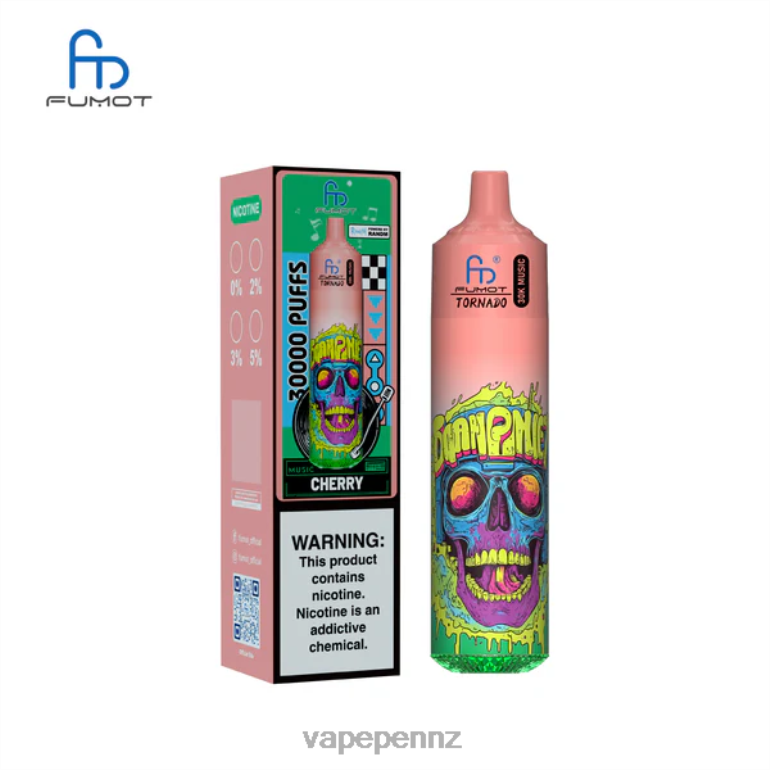 Vape Juice 2F8T67 Cherry Fumot Tornado 30K Music
