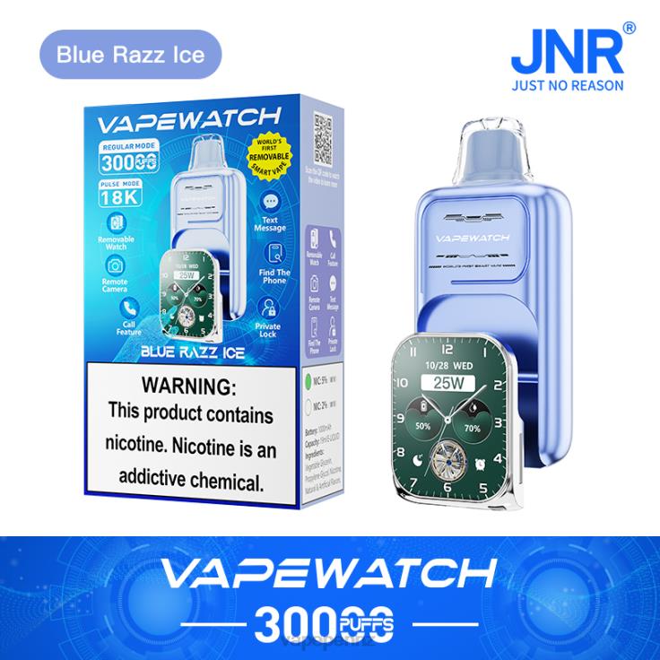 Vape Juice Blue Razz Ice - JNR Vape Watch RTXDN11