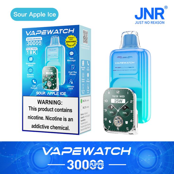 Vape Juice Sour Apple Ice - JNR Vape Watch RTXDN5