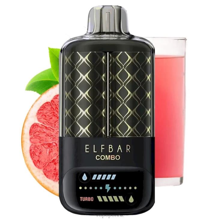 Vape NZ 4P62R11 - Pink Lemonade & Grapefruit Elf Bar Combo 25000