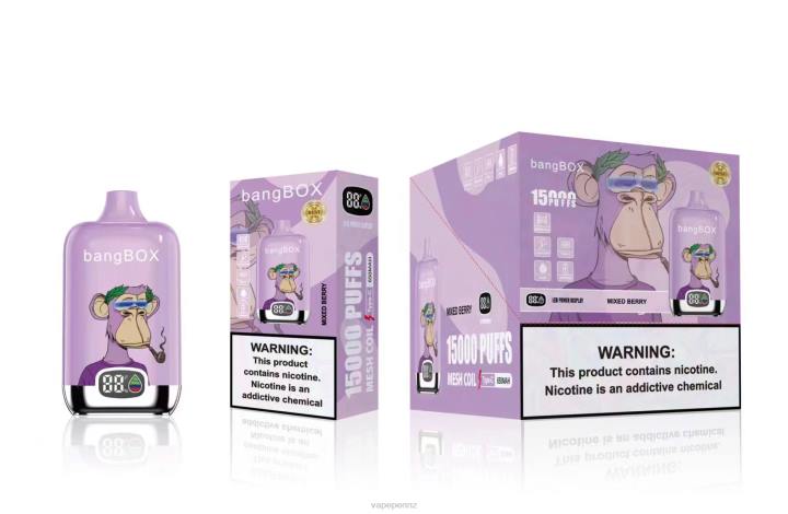 Vape NZ 4PBF41 Mixed Berry - Bang Box 15000 Puffs