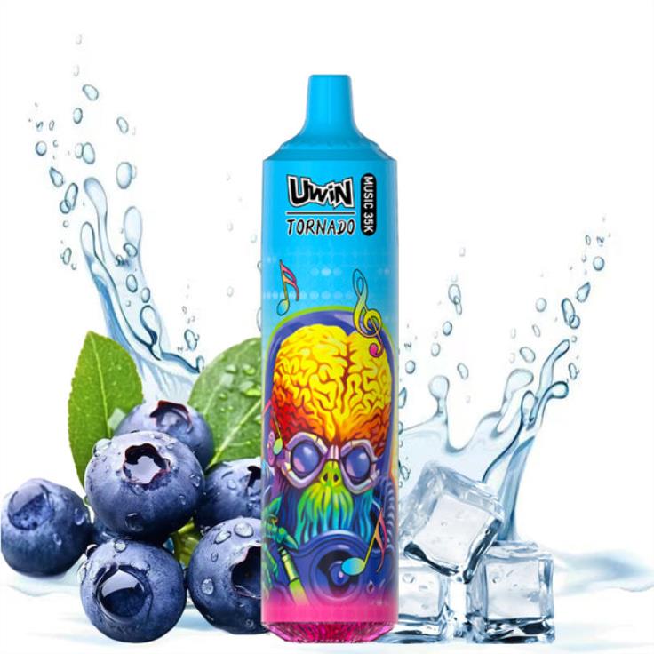 Vape NZ Blueberry On Ice | UWIN CRYSTAL 35K DISPOSABLE VAPE 48X6P19