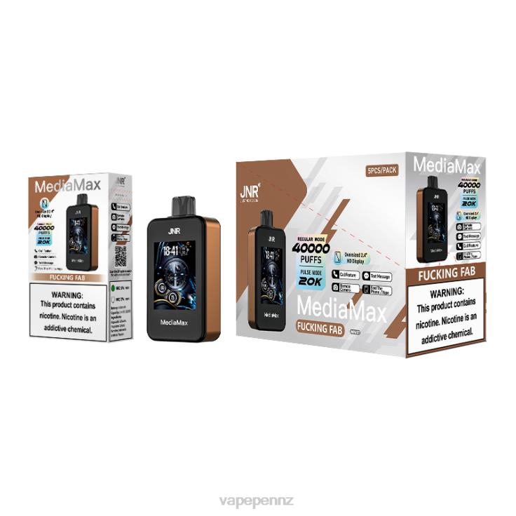 Vape NZ Fcuking Fab - JNR MediaMax 40k Puff RTXDN13