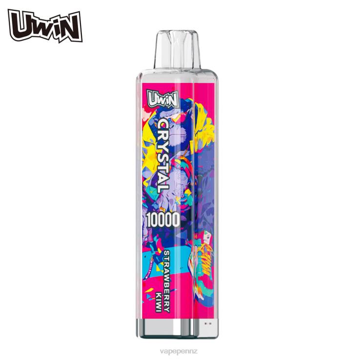 Vape NZ Strawberry Kiwi | UWIN CRYSTAL 10000 DISPOSABLE VAPE 48X6P11