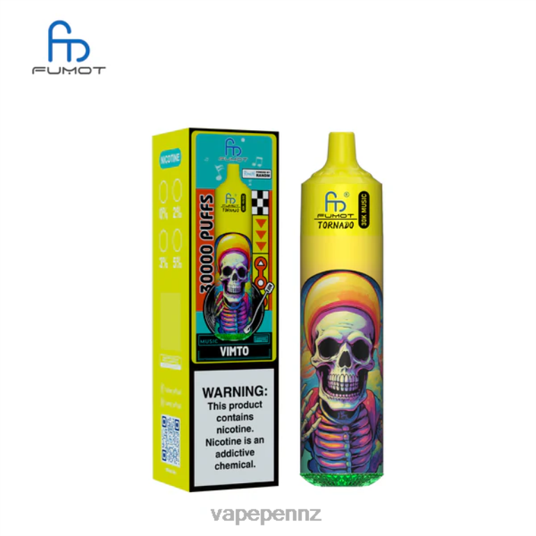 Vape New Zealand 2F8T630 Vimto Fumot Tornado 30K Music