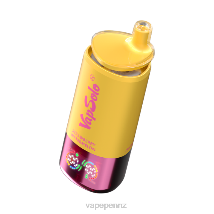Vape New Zealand 4D2428 Tropical Fruit & Strawberry Watermelon & Lemon Peach VapSolo Triple 30000 Puffs