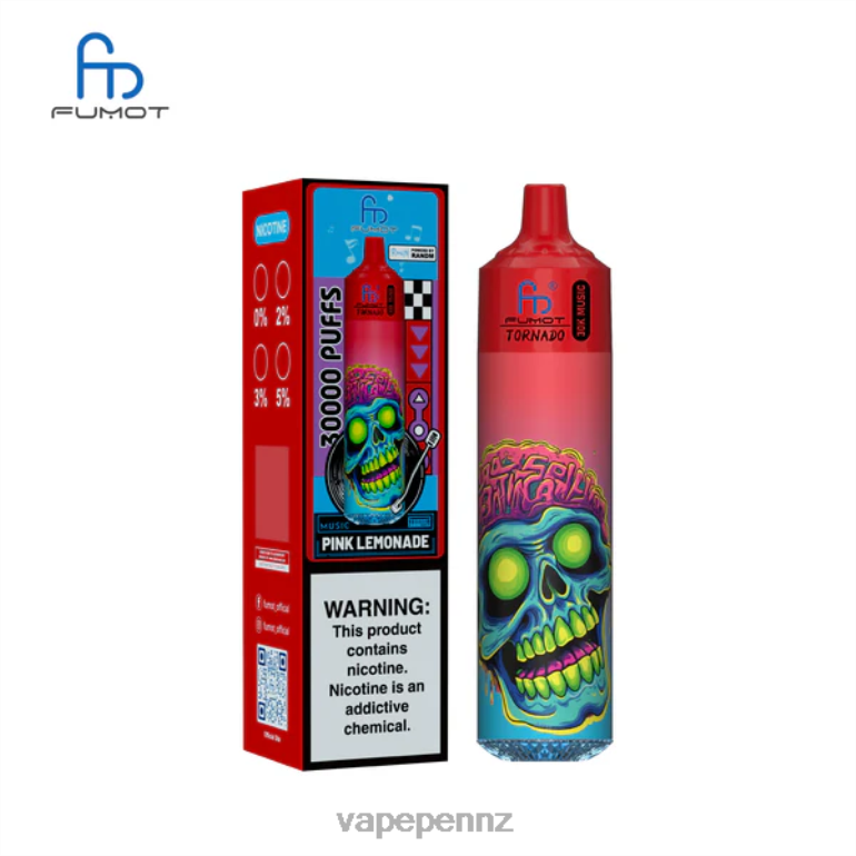 Vape Pen NZ 2F8T623 Pink Lemonade Fumot Tornado 30K Music