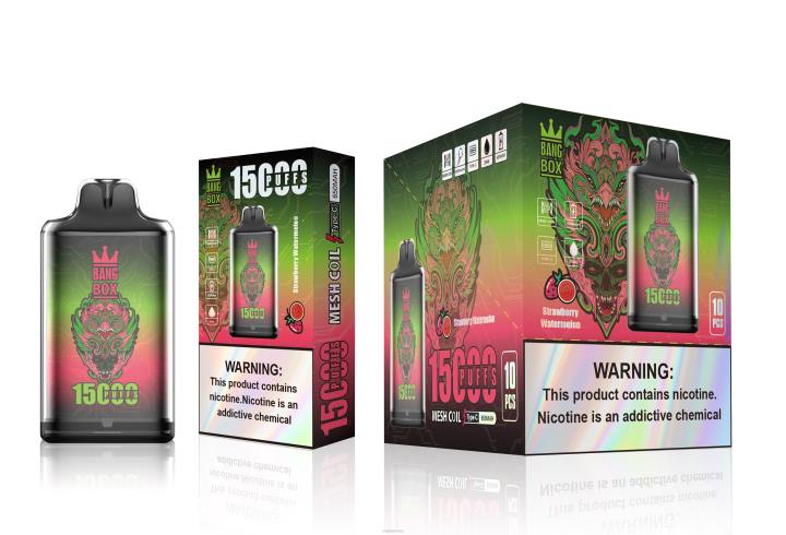 Vape Pen NZ 4PBF103 Strawberry Watermelon - Bang Box S1-15000 Puffs