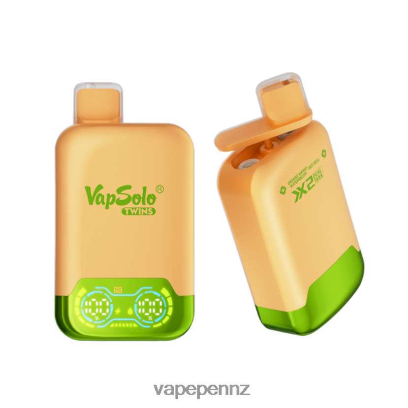 Vapsolo TWINS Disposable Vape Orange Mango Watermelon & Red Bull 26JB6N142 Vape Juice