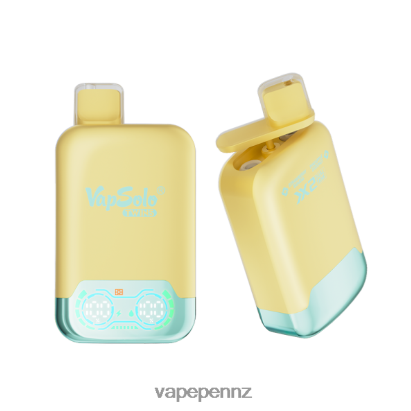Vapsolo TWINS Disposable Vape Pineapple Coconut & Strawberry Banana 26JB6N143 Vape Pen NZ