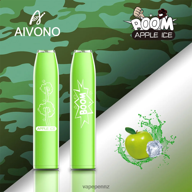 Aivono AIM BOOM 600 Apple Ice - 2B88Z354 Vape New Zealand