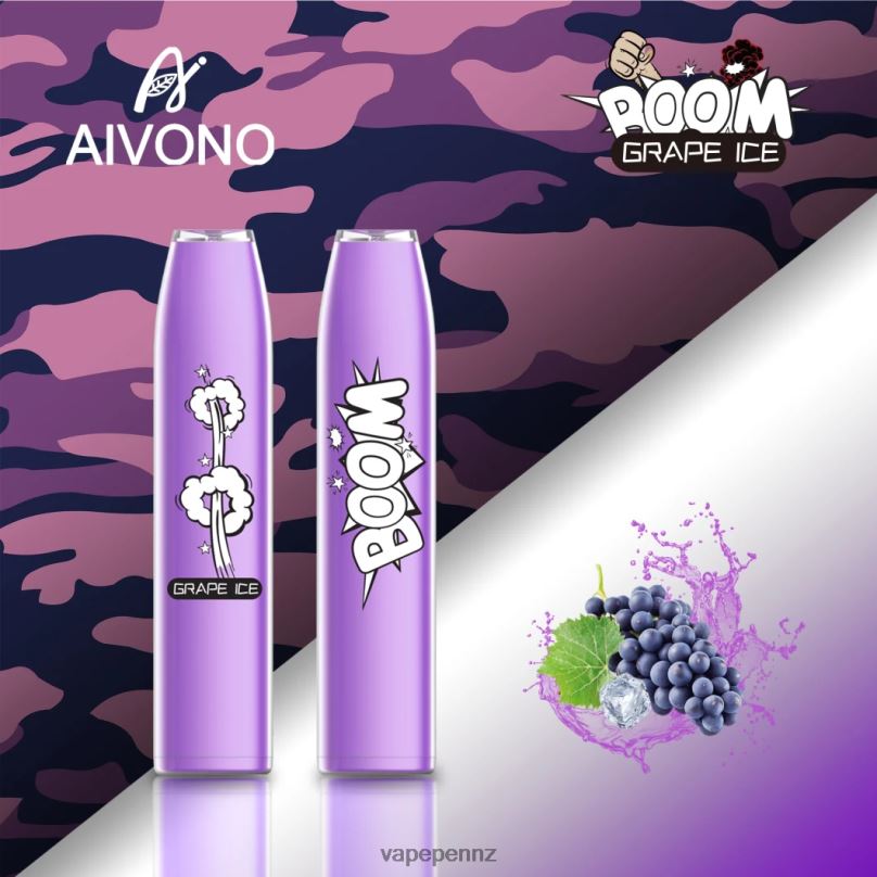 Aivono AIM BOOM 600 Grape Ice - 2B88Z359 Vape NZ