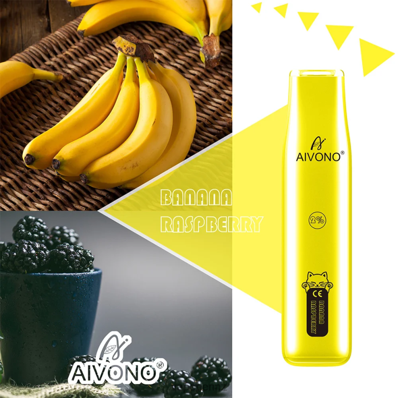 Aivono AIM CAT 400 Banana Raspberry - 2B88Z334 Vape New Zealand