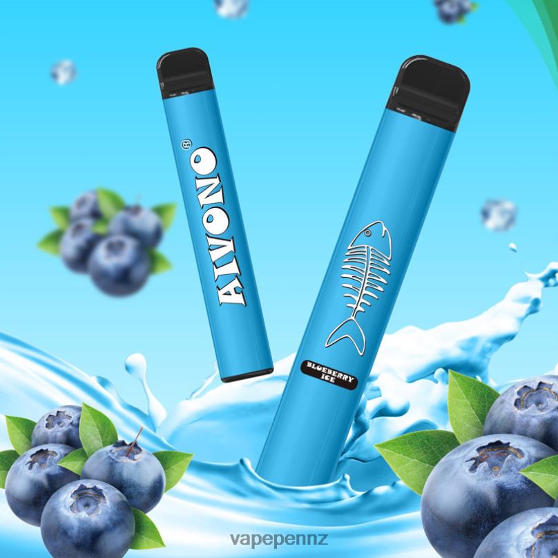 Aivono AIM FISHBONE 600 Blueberry Ice - 2B88Z279 Vape NZ