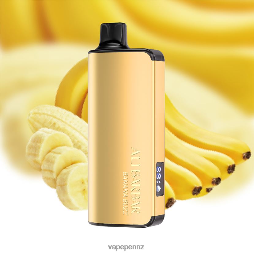 Alibarbar Ingot 9000 Disposable Vape Banana Buzz 26JB6N27 Vape Juice