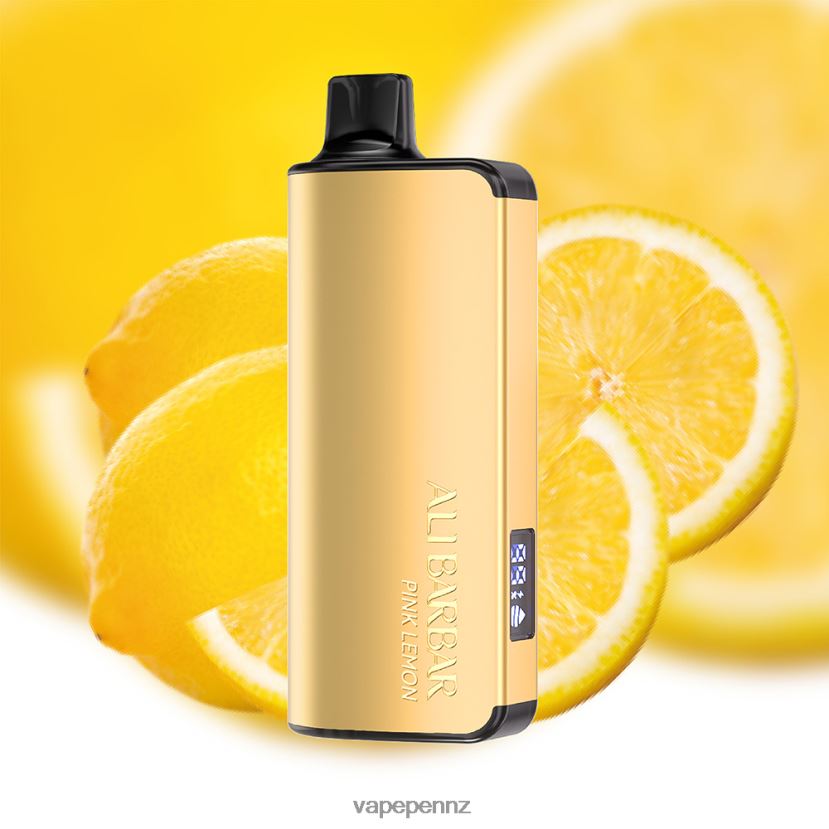 Alibarbar Ingot 9000 Disposable Vape Pink Lemon 26JB6N23 Vape Pen NZ