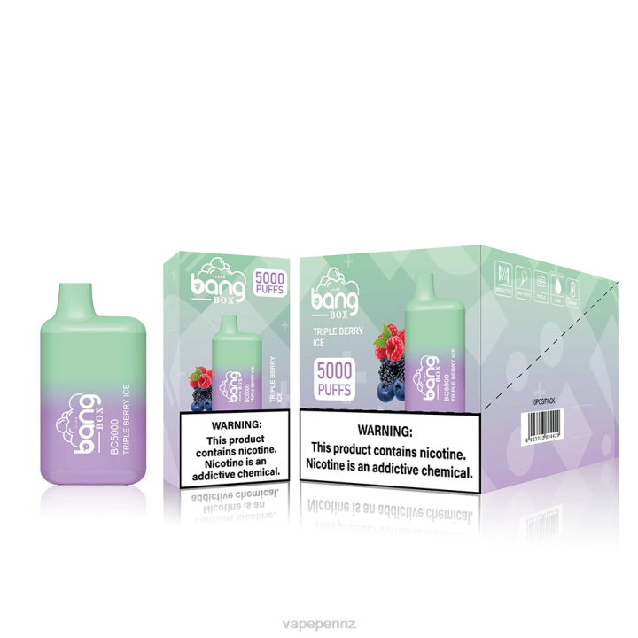 Vape Juice 4PBF87 Disposable - Bang Box BC5000