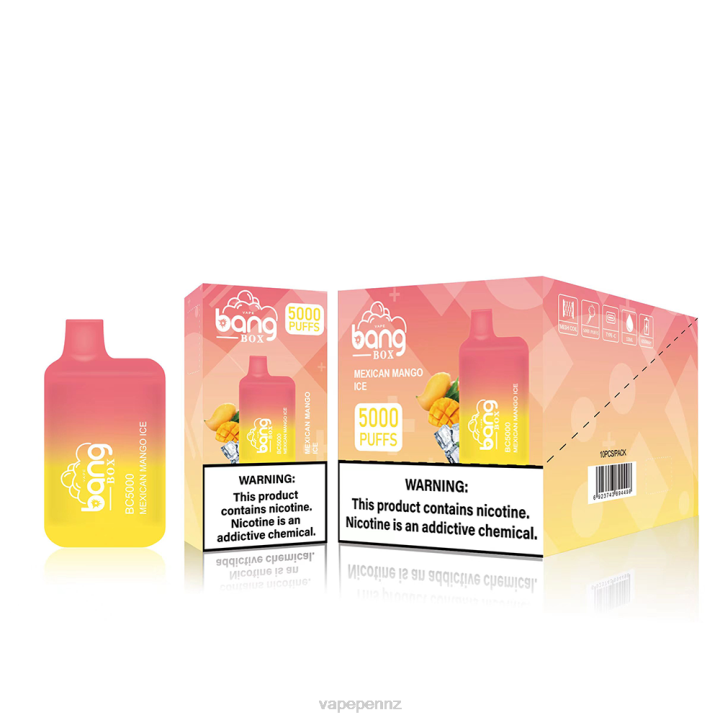 Vape Juice 4PBF87 Disposable - Bang Box BC5000