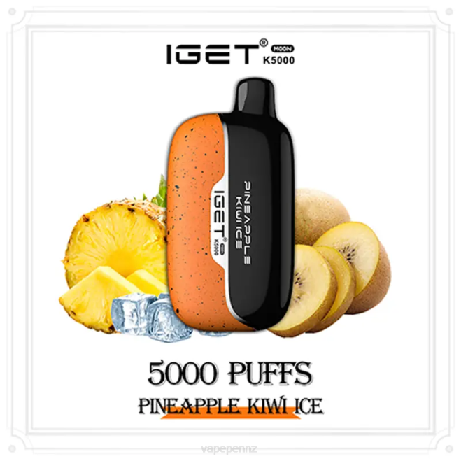 Vape Kits NZ FP4X14 Pineapple Kiwi Ice IGET Moon K5000