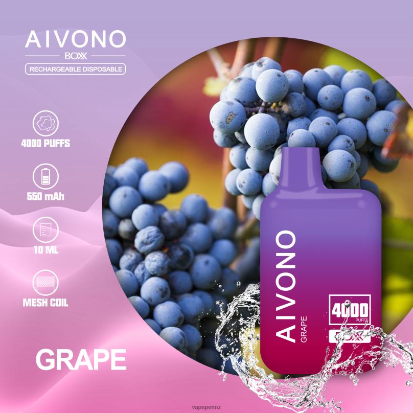 Aivono AIM BOXX 4000 Grape - 2B88Z213 Vape NZ