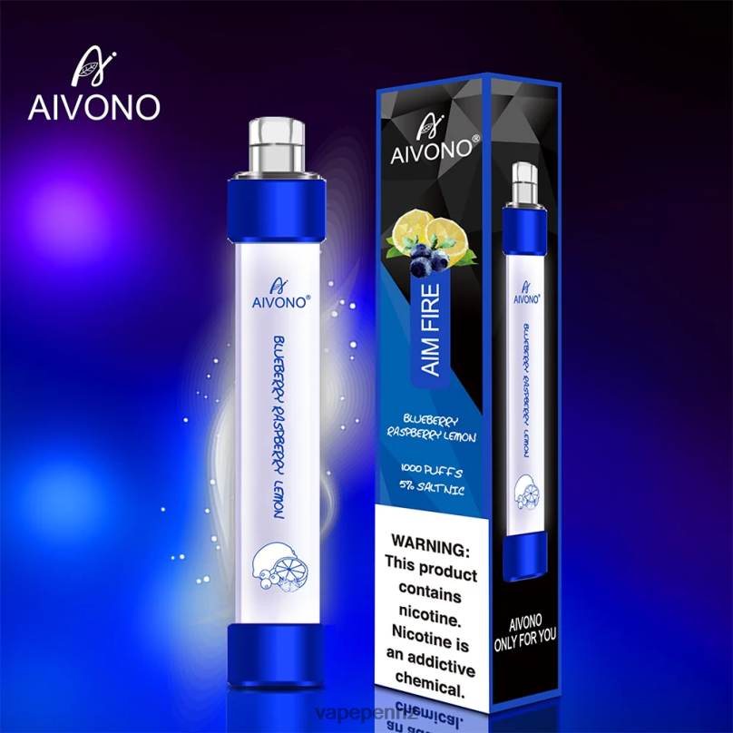 Aivono AIM FIRE 1000 Blueberry Raspberry Lemon - 2B88Z327 Vape NZ